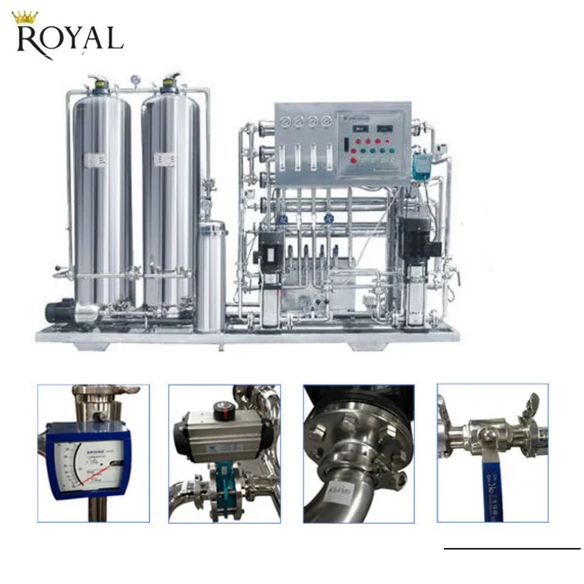
1000L double stage reverse osmosis water vending machine manufacturer(with EDI device) 