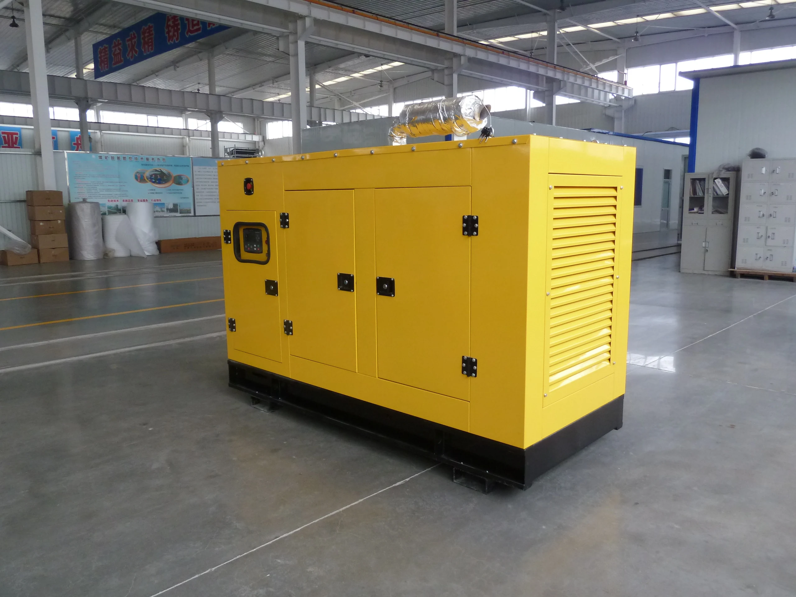 Silent LNG CNG Generator with ATS