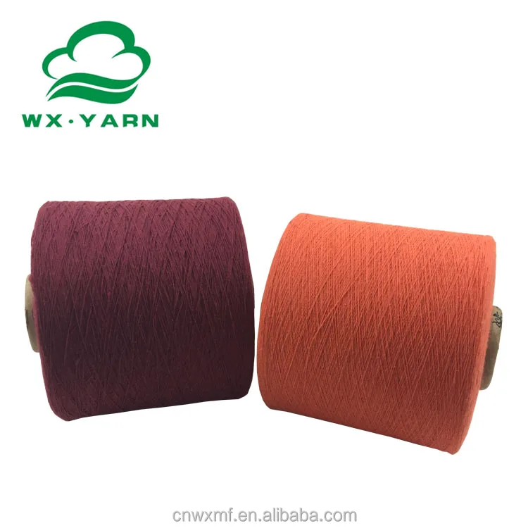 
blended open end socks cotton yarn for knitting machine 