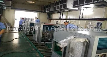 Rooftop packaged unit with inverter compressor