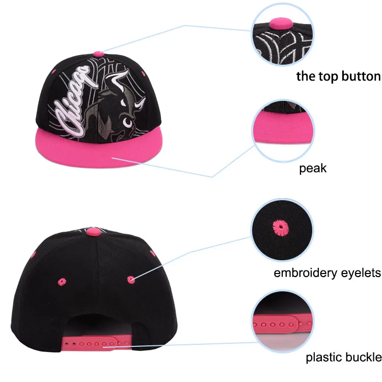 Topi  logo hemp snapback cap for men