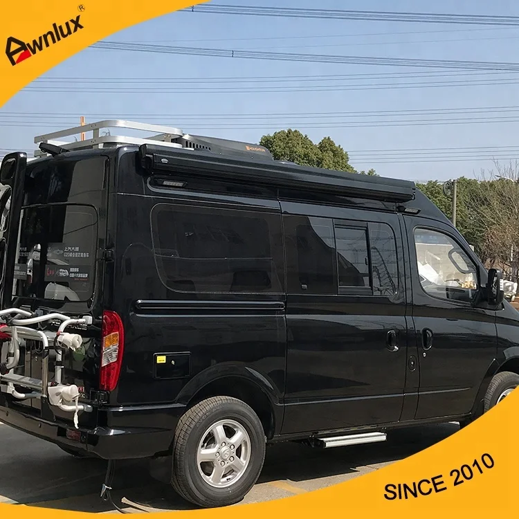 Outdoor Sunshade Aluminum Mobile Home Camper Accessories Box Retractable RV Awning Caravan