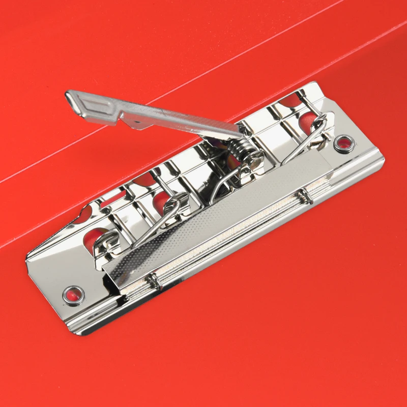 metal envelope a4 landscape red clipboard file folder with spring clip