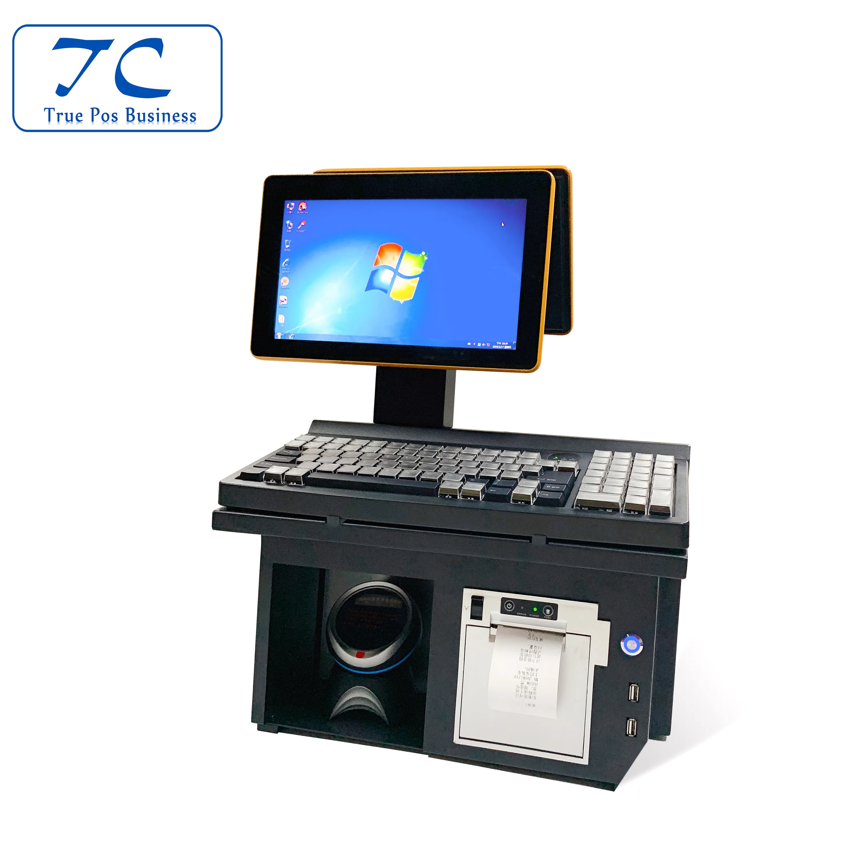 All in one pos systems with all equipments together