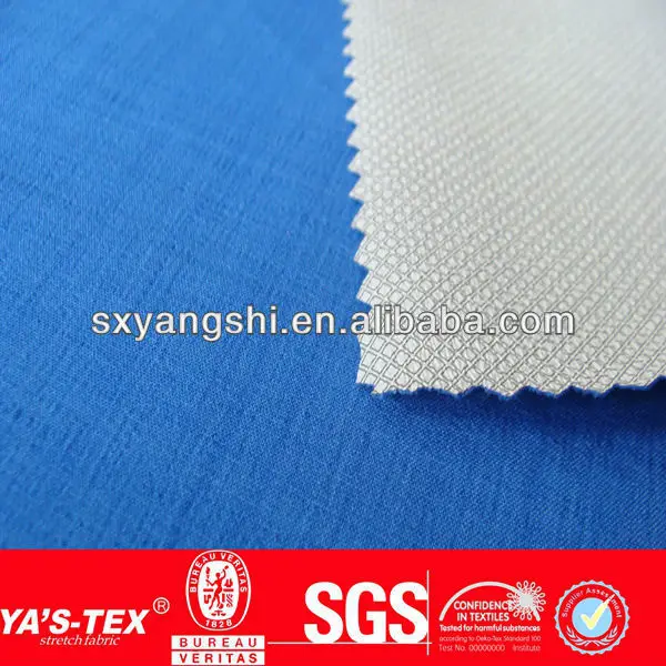 Waterproof breathable tpu coated summer jacket fabric