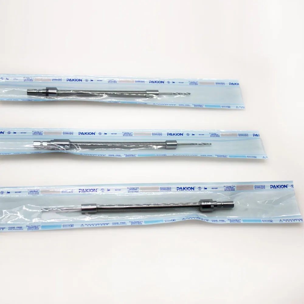 Simply Style flexible cannulated drill bit for orthopedic knee surgery