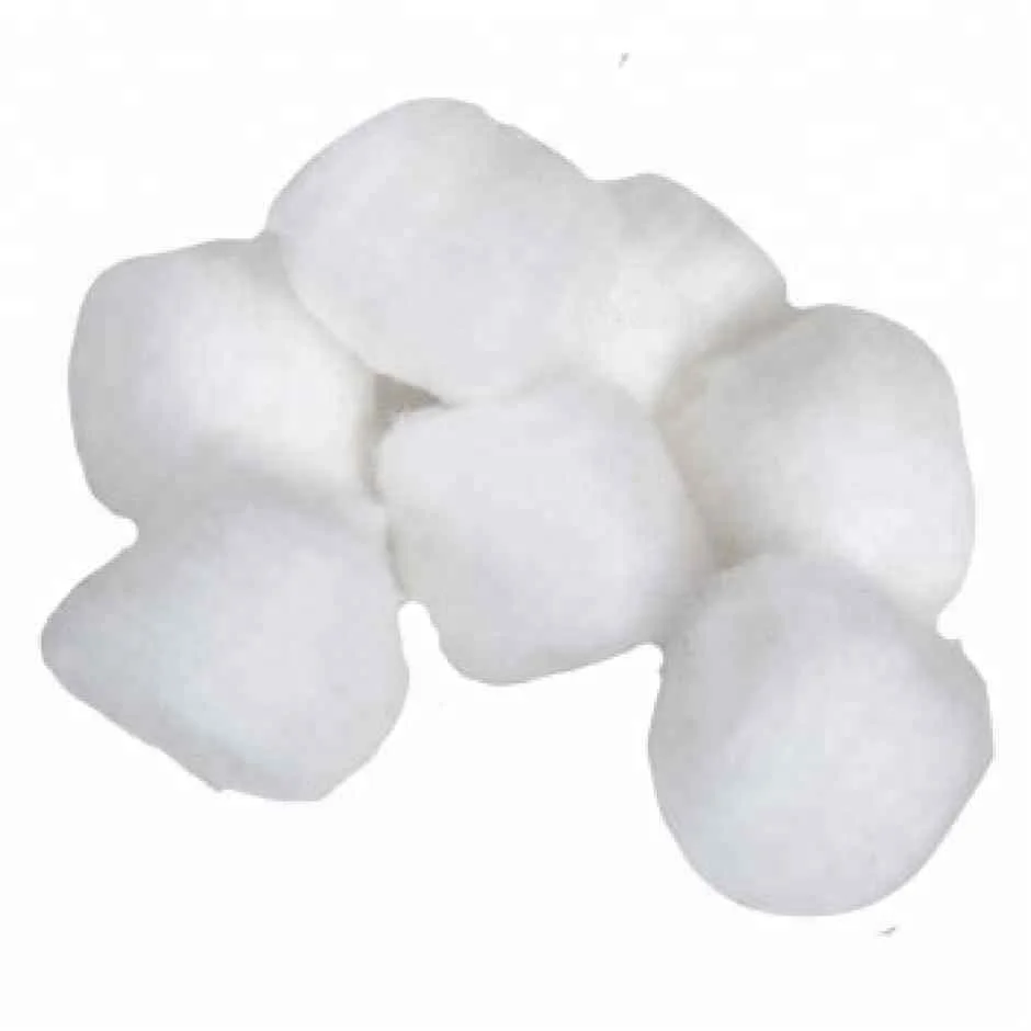 surgical hospital medical cotton balls body wound care use cotton balls