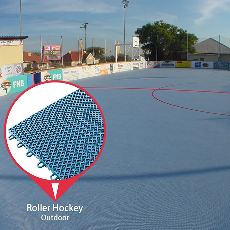 
Hot sale professional outdoor inline hockey sports flooring 