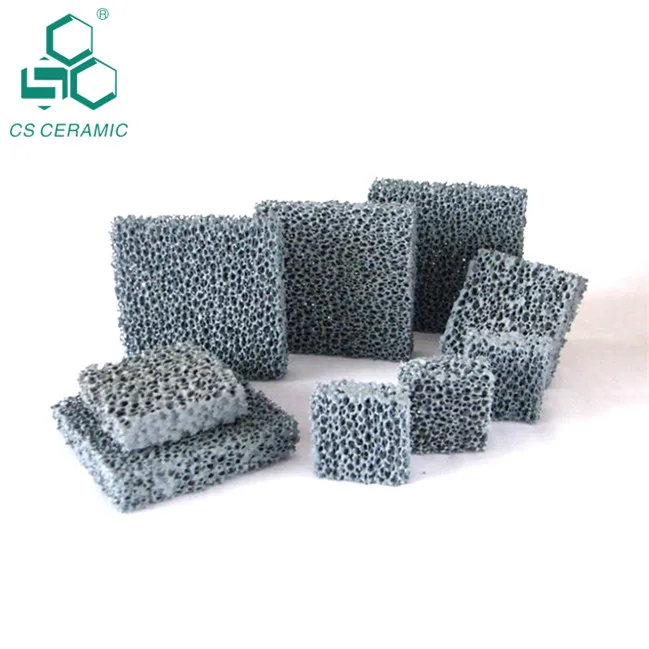 Высокая пористость пены литейное производство керамический фильтр