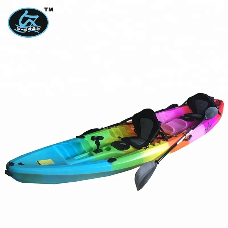 non-inflatable four person family kayak sit-on-top rowing kayak&boat