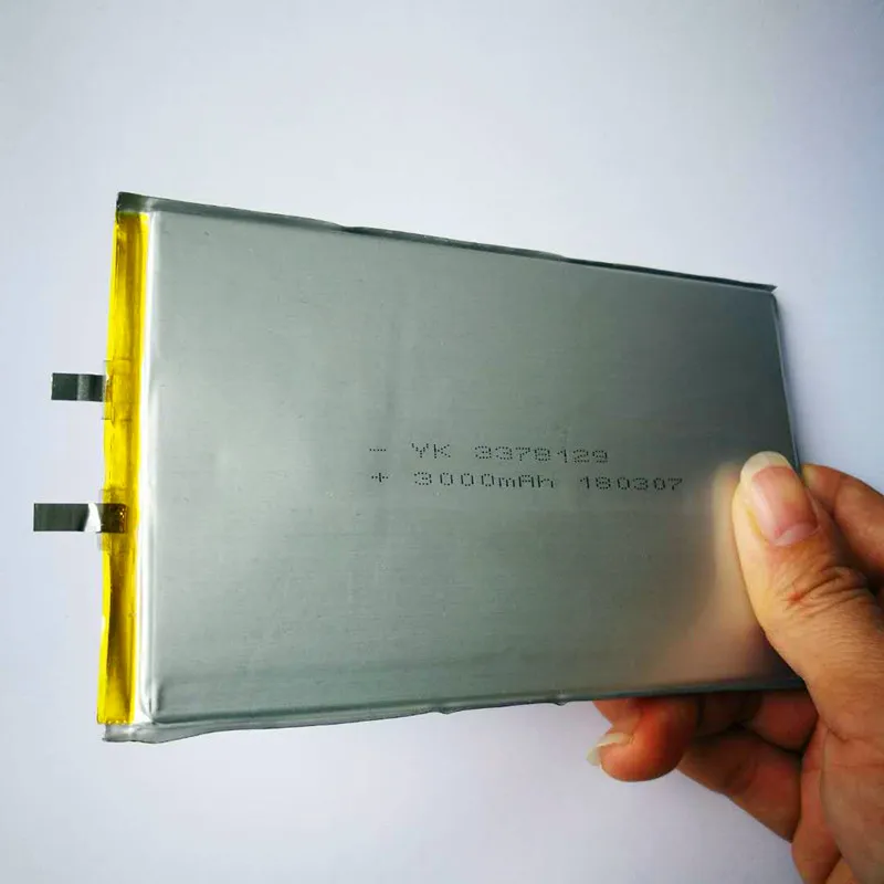 3378129 Rechargeable li-ion Li ion Lithium polymer lipo 3.7V 3000mAh tablet battery