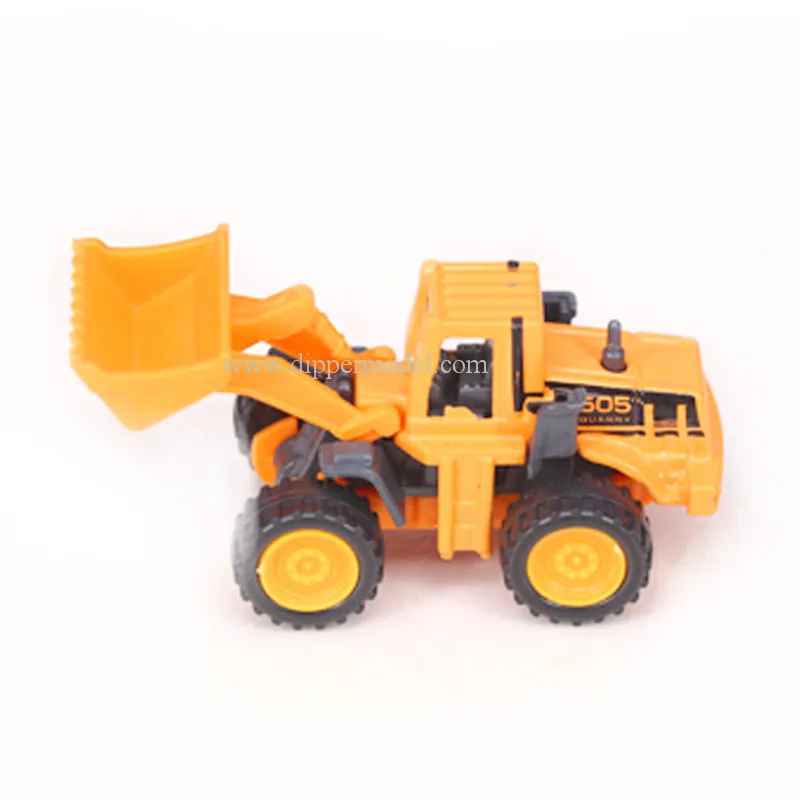 16pcs set 1:100 scale plastic model excavator engineering trucks for architectural model or railway model or DIY
