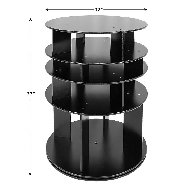 Вращающаяся деревянная стойка для обуви с возможностью поворота на 360 градусов для торговых центров и дома от китайского производителя