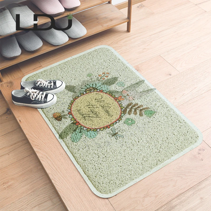 
Welcome Designer PVC Outdoor Cheap Washable Entrance Home Plate Door Mat 