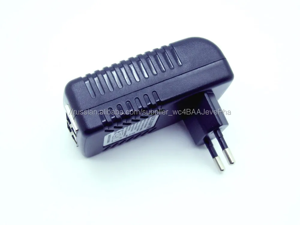 PoE инжектор 24Vdc 15W адаптер PoE пассивный сплиттер PoE для камеры CCTV / PoE коммутатор / IP-телефон