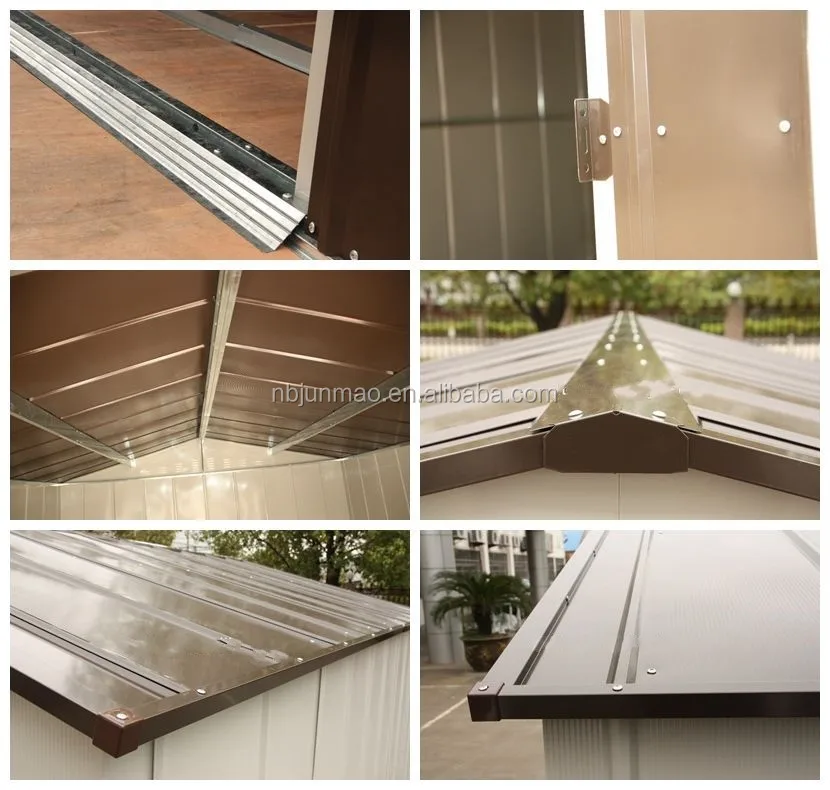 Professional china metal storage shed,garden tool house