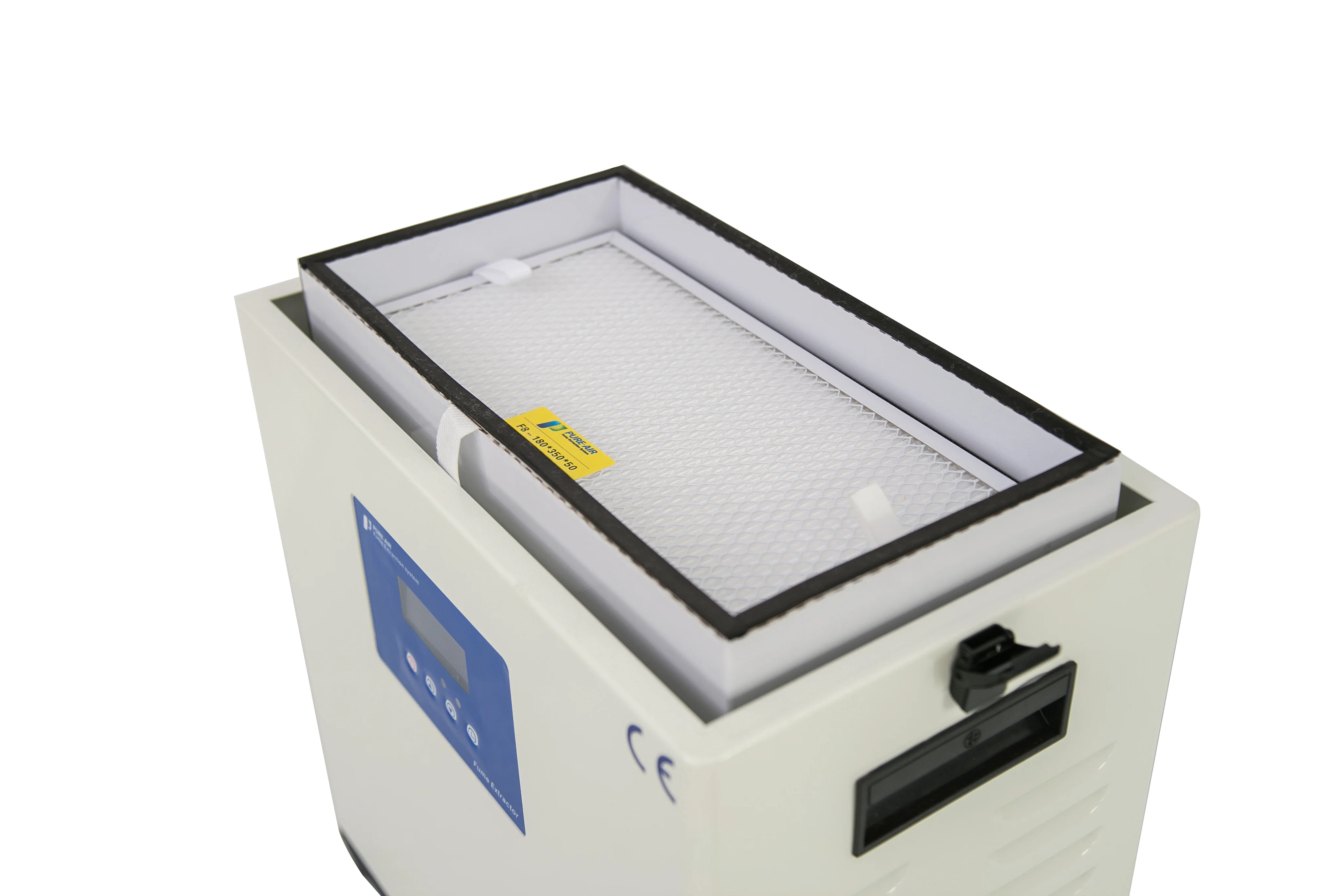 
USA Hot Sale Pure-Air PA-300TS-IQ Portable Dust Collector Dental Lab For Laser Cutting Acrylic With CE Certification 