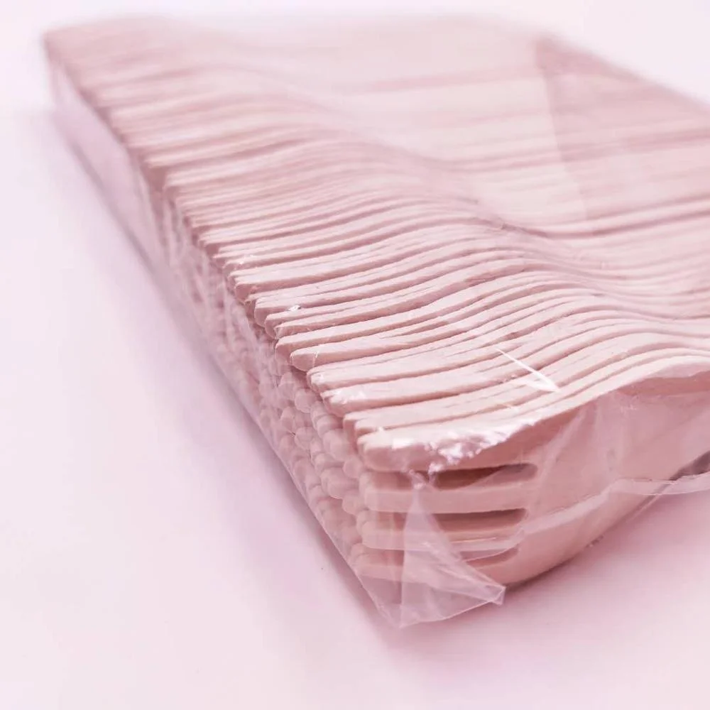 
160mm birch customized logo bulk wholesale disposable wooden fork 