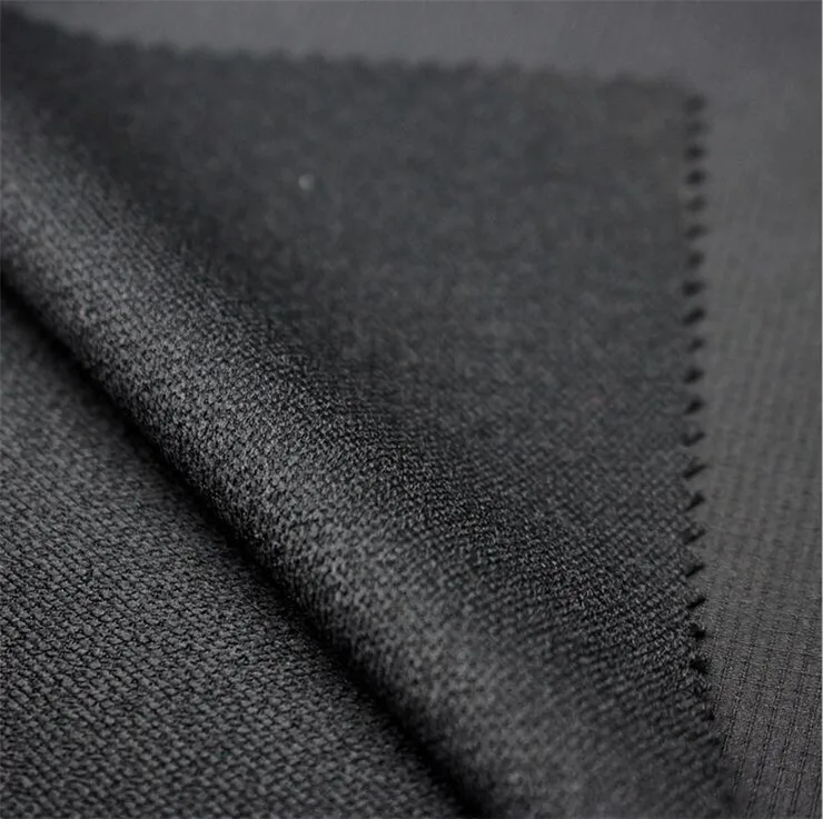 
Wholesale DWR Finish Waterproof Ripstop 90%Polyester 10%Spandex Fabric for Stretch Ski Pants 