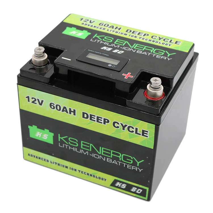 High quality Super deep cycle 12v 60ah lifepo4 battery
