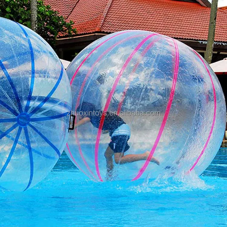 
Transparent big Human Hamster Ball Water Walking Ball for sale 
