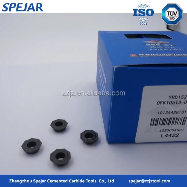 high efficiency OFKT carbide indexable turning milling inserts with 16 egdes
