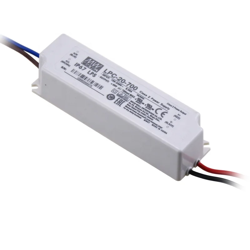 Mean Well LPC-20-700 20W 700ma LED Driver 20W led driver