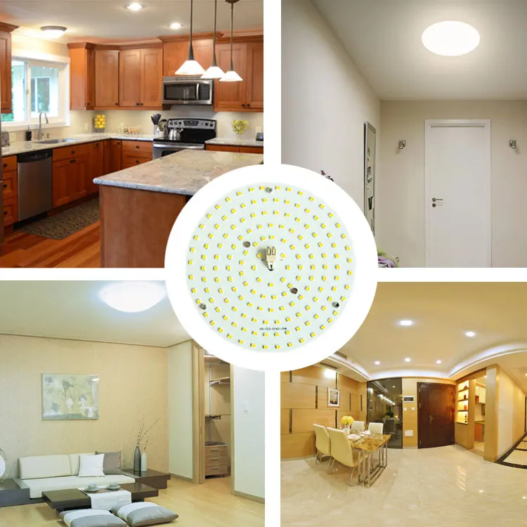 
HOSLIGHT C2 10W LED Ceiling Module Light 2835 SMD PCB Board Lamp with Magnet Direct AC 220V Driverless 3000K 