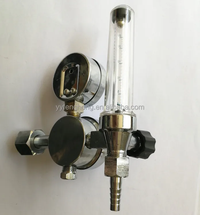 Aquarium co2 regulator with pressure safety valves