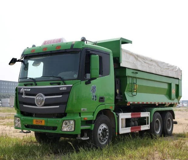 Foton Auman 6X4 slag transport truck sludge dump truck tipper truck