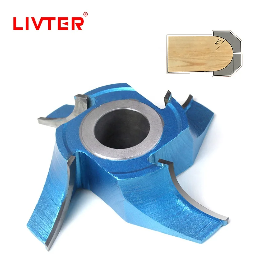 LIVTER 104*15*35 мм * 4 T для древесины толщина профиля с 4 зубьями кватер форма карбида режущая головка