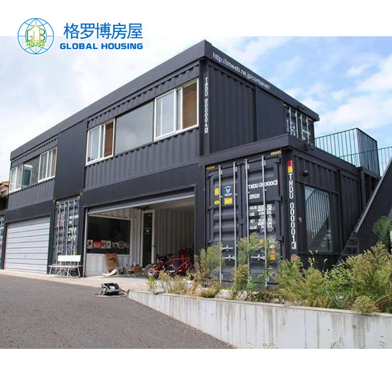 low cost 40ft 20ft living prefab shipping container house / office / homes /building