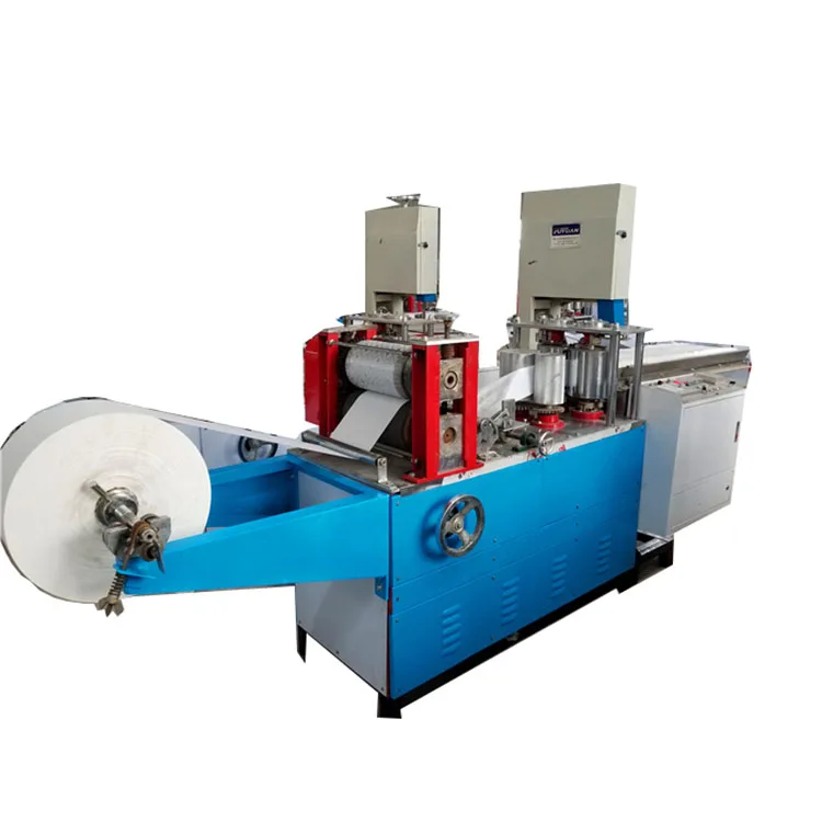 Заводская цена бумажный платок фальцевальная машина карман ткани салфетки машина