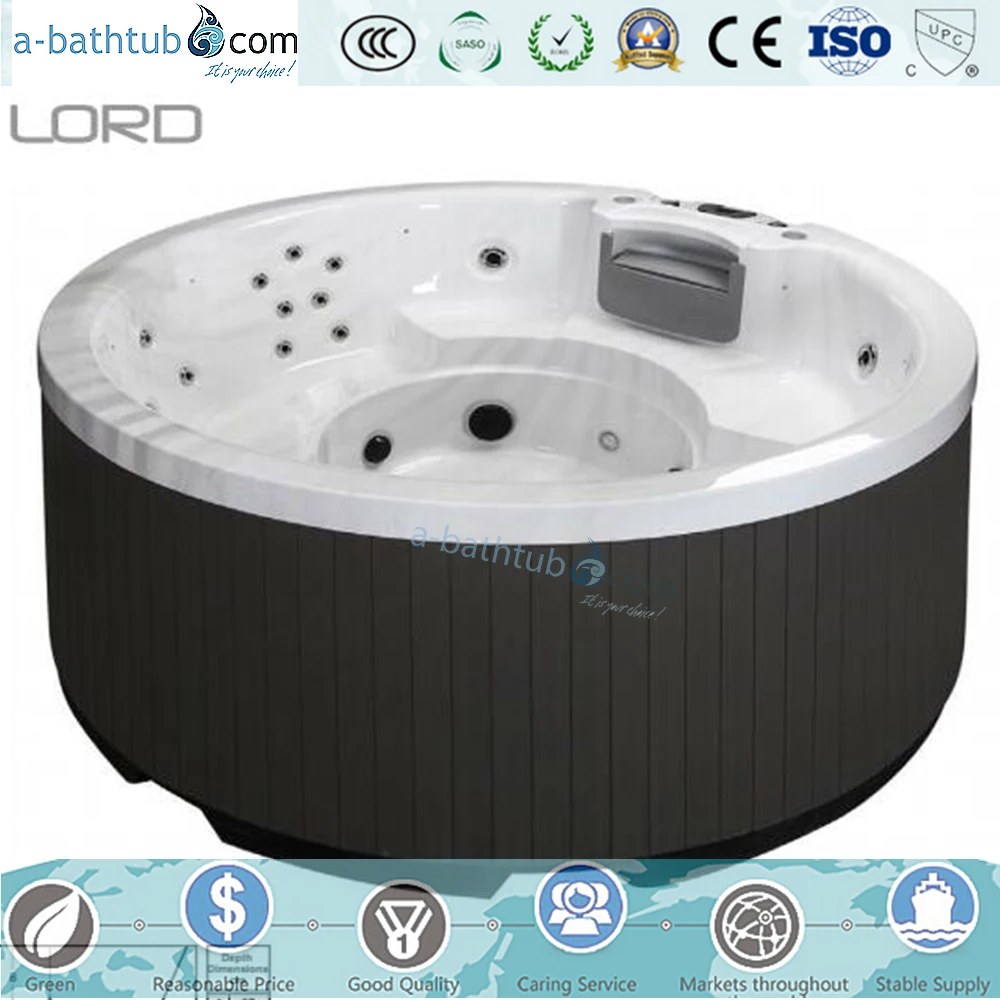 
Round Cheap Outdoor Spa for 8 persons 
