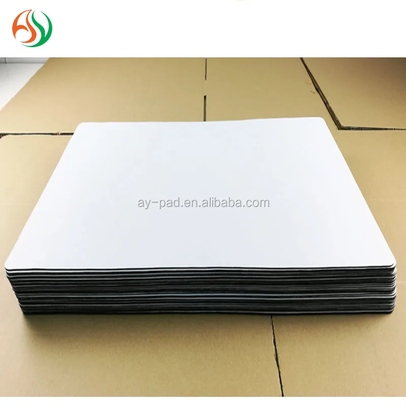 Factory Welcome Custom AY Sublimation blanks High Quality Eco-friendly Cheap Rubber Mouse pad material Roll sheets Material