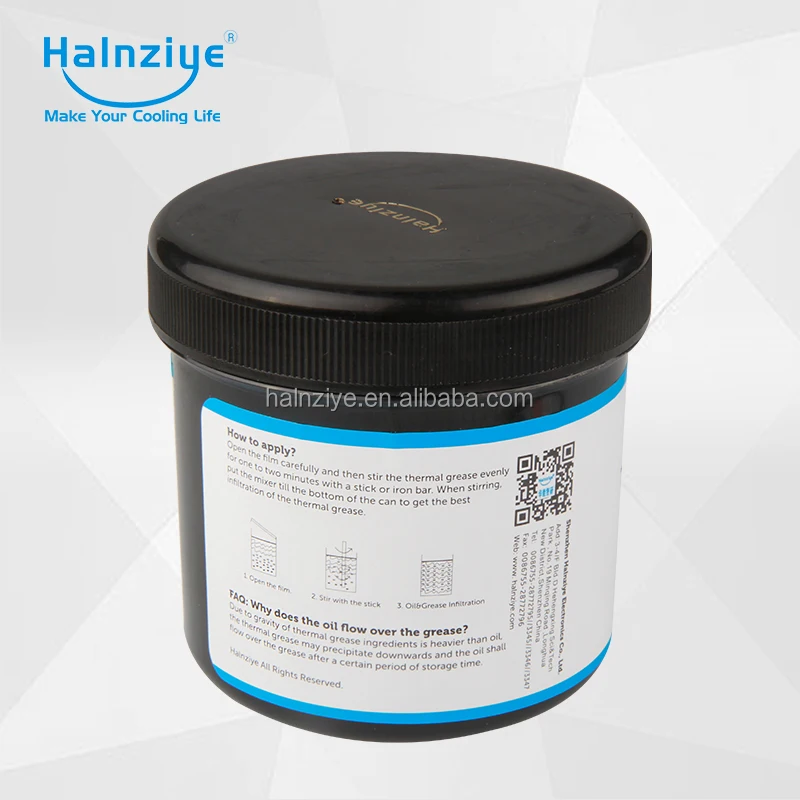 HY810 Silisone Grey Thermal Paste/Grease with High conductivity Performance Applying in Laptop or Notebook CPU cooler