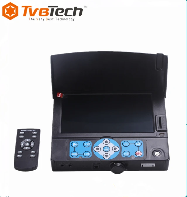 Pipe Clean System Inspection Camera with Transmitter and Wireless Receiver for Sewer Inspection