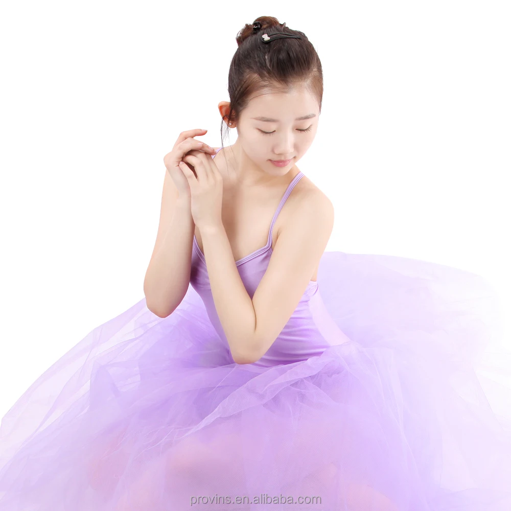 Ballet Dance Classical Romantic Tutu, Ballet Classical Leotard with Long Skirt, Dance Costume (RT4180)