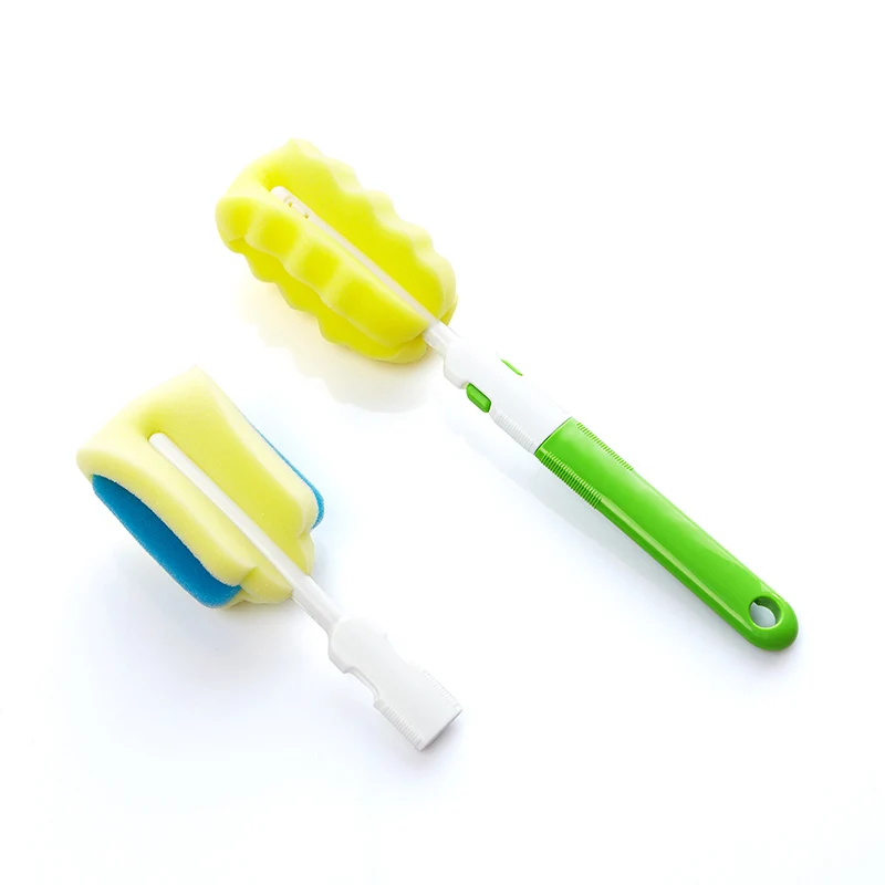 Baby Bottle and Cup Sponge Washing Cleaning Brush