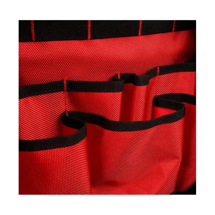 Multifunctional 600D polyester electrician backpack tool bag