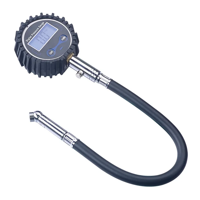 Цифровой манометр SFUTOOLS воздушный измеритель давления с ЖК дисплеем 150psi шлангом для грузовиков автобусов автомобилей