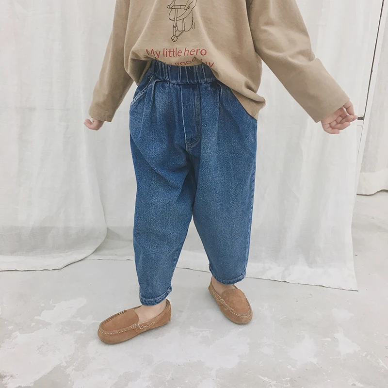 
2019 wholesale children boys casual boys jeans pants denim new design denim jean 