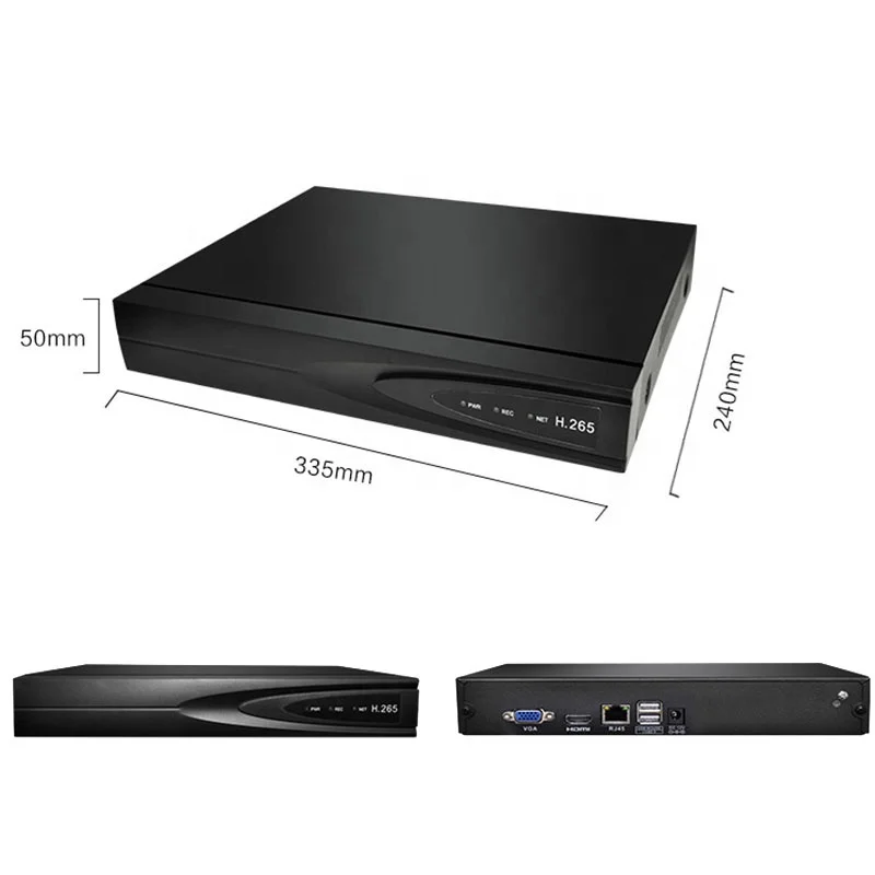  Заводская 4K H.265 32ch CCTV P2P cloud onvif с встроенным plug and play nvr поддержкой