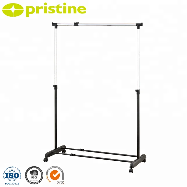 Furniture Manufacturer Showroom Clothes Hanger Stand Garment Household Storage MIT Taiwan Metal Storage Holders & Racks Double