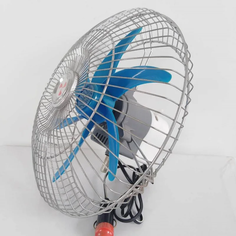
6 Blades Semi-closed 10 inch Vehicle Car Electric Fan 
