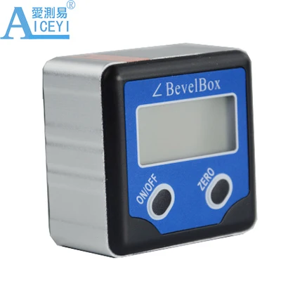 ACE Digital Angle Gauge Meter Protractor 360 degree Magnets Base Level Slope Bevel Box Inclinometer