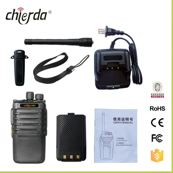Chierda CD-328 Низкая Цена Ручной Радио Дешевые UHF Зашифрованные Walkie Talkie