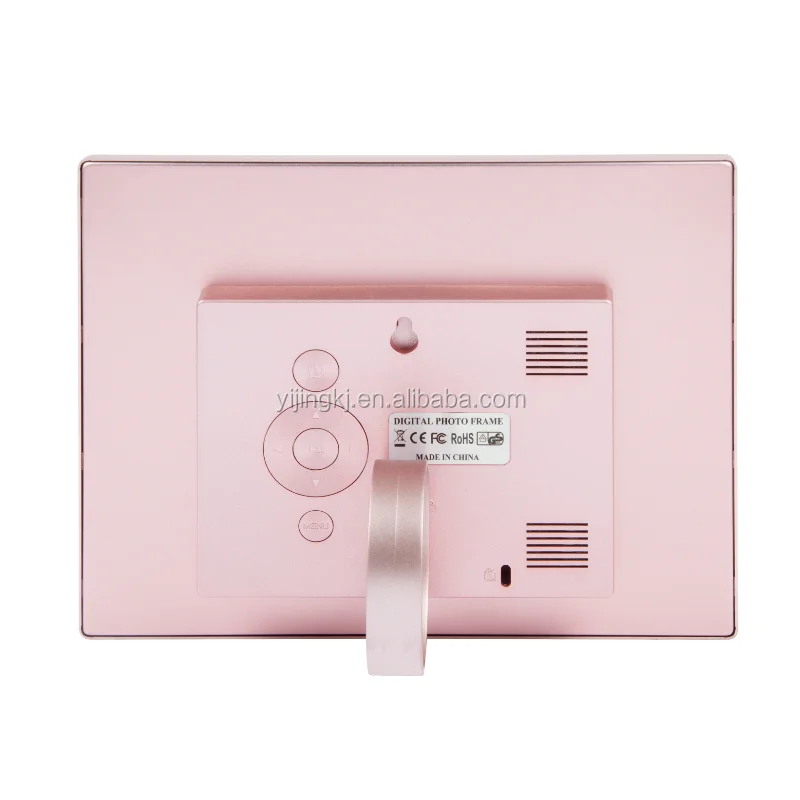 10.1 Inch Lcd Display Download Free Music Picture Video Player Digital Photo Frame With Metal Case