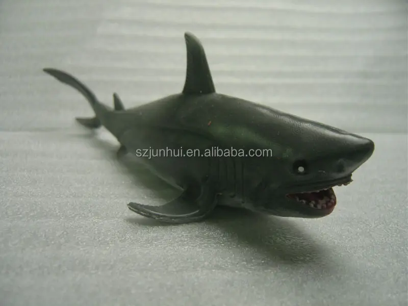 squishy sea animal plastic shark toy