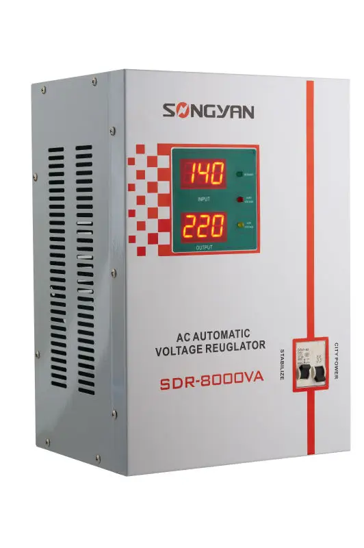 релейный тип цифровой настеный стабилизатор напряжения защита от перегрузки 3000ва AC